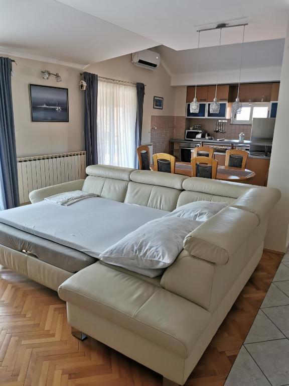 Posezení v ubytování Apartments Tutina