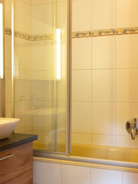 Koupelna v ubytování Ferienwohnung Mühlmann