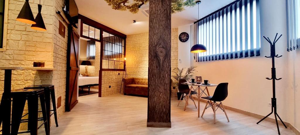 Posezení v ubytování Puerto Principe LOFT