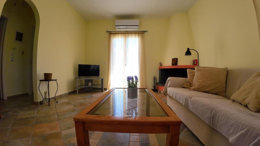 TV a/nebo společenská místnost v ubytování Ze Di Ma House