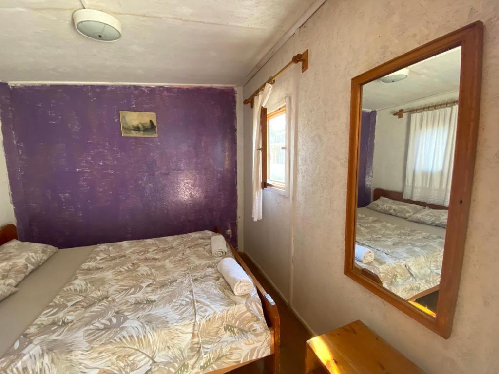 Postel nebo postele na pokoji v ubytování Medusa Camping