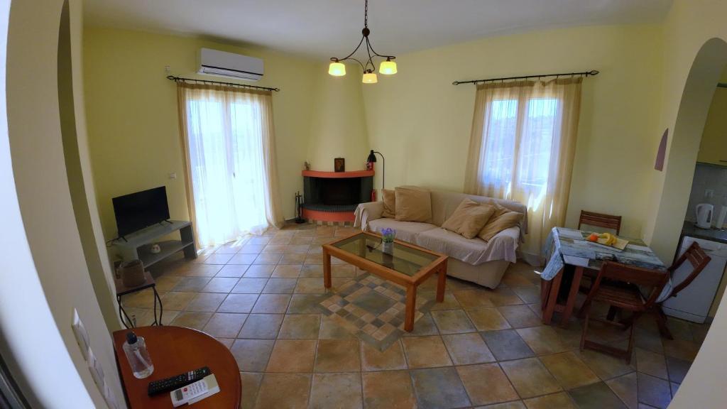 Posezení v ubytování Ze Di Ma House