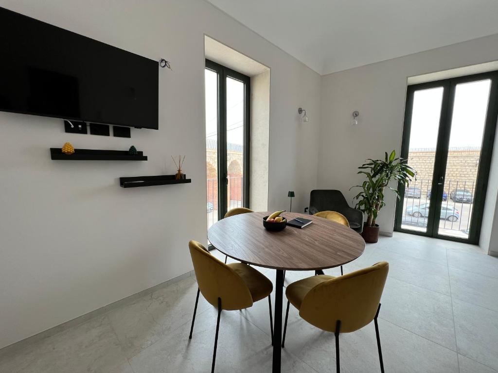 Televízia a/alebo spoločenská miestnosť v ubytovaní La Casa Di Chloe