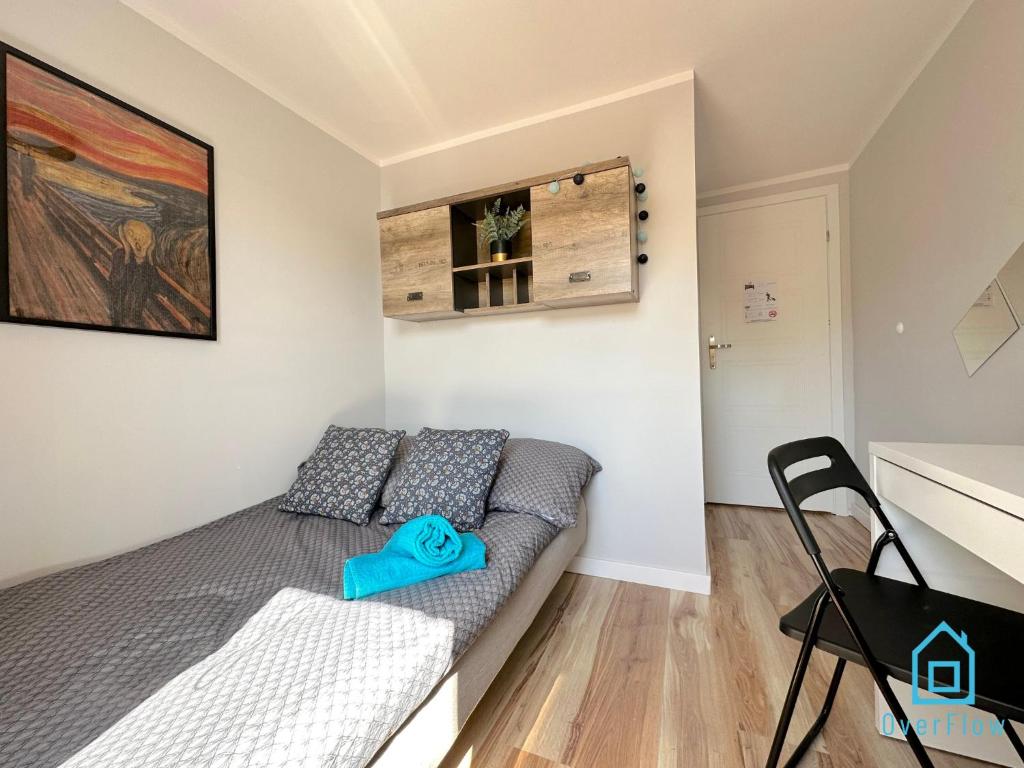 Posezení v ubytování Munch Room -10 Minutes to Gdańsk Old Town & Sea