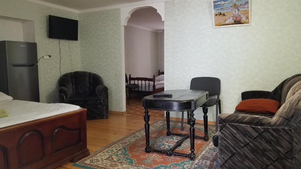 Posezení v ubytování Guest House Green Rose