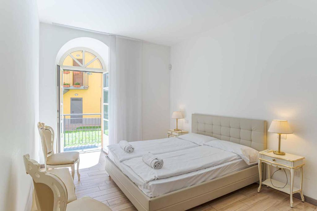 Maioliche Apartments Griante - Appartement Met Uitzicht Op De Tuin