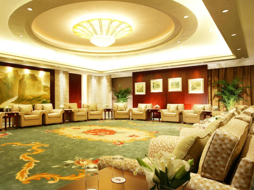 Posezení v ubytování Tianjin Saixiang Hotel