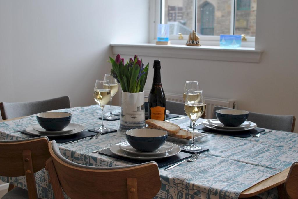 Nápoje v ubytování Walters Neuk Anstruther- luxury coastal home