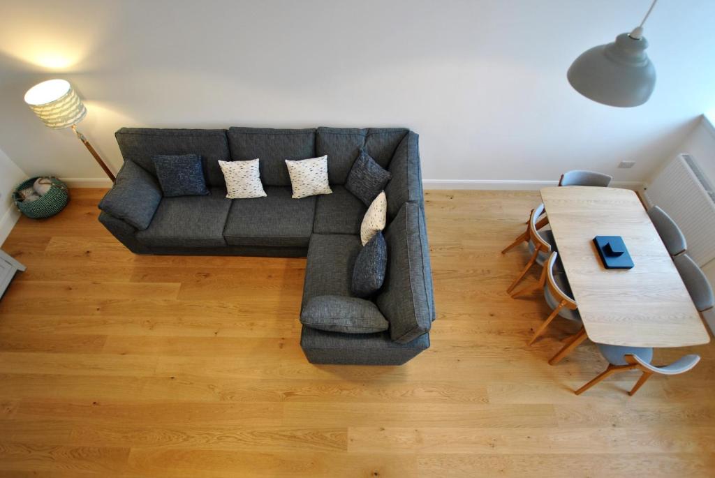 Posezení v ubytování Walters Neuk Anstruther- luxury coastal home