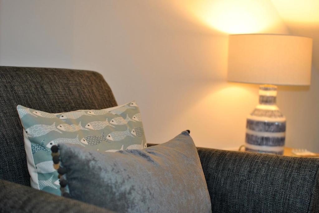 Posezení v ubytování Walters Neuk Anstruther- luxury coastal home