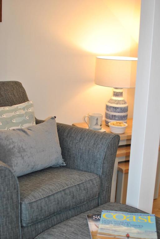 Posezení v ubytování Walters Neuk Anstruther- luxury coastal home