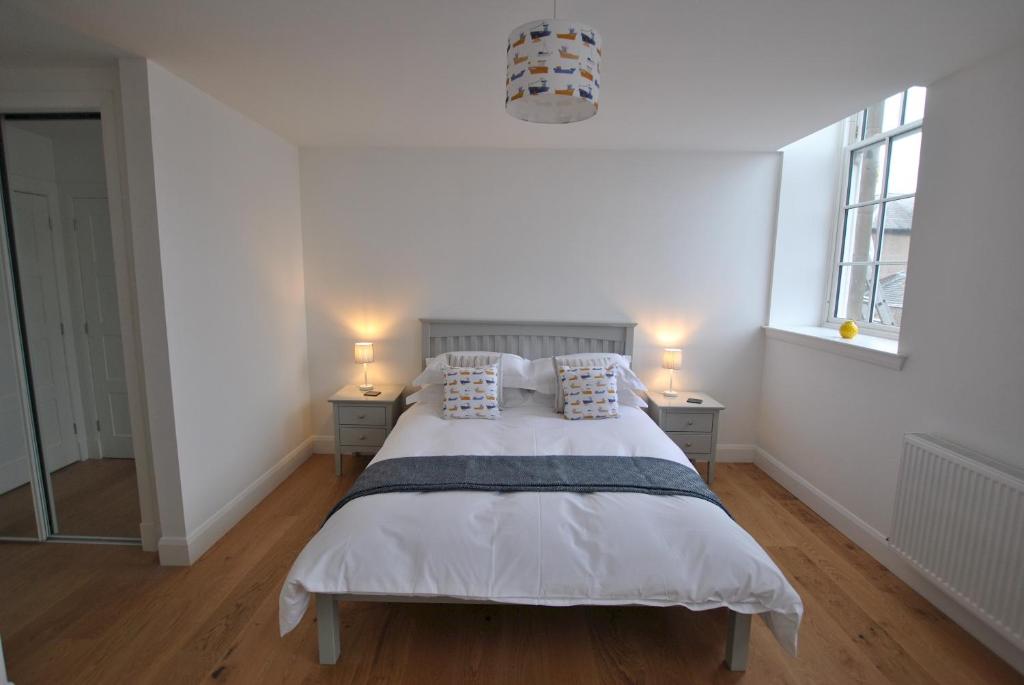 Postel nebo postele na pokoji v ubytování Walters Neuk Anstruther- luxury coastal home