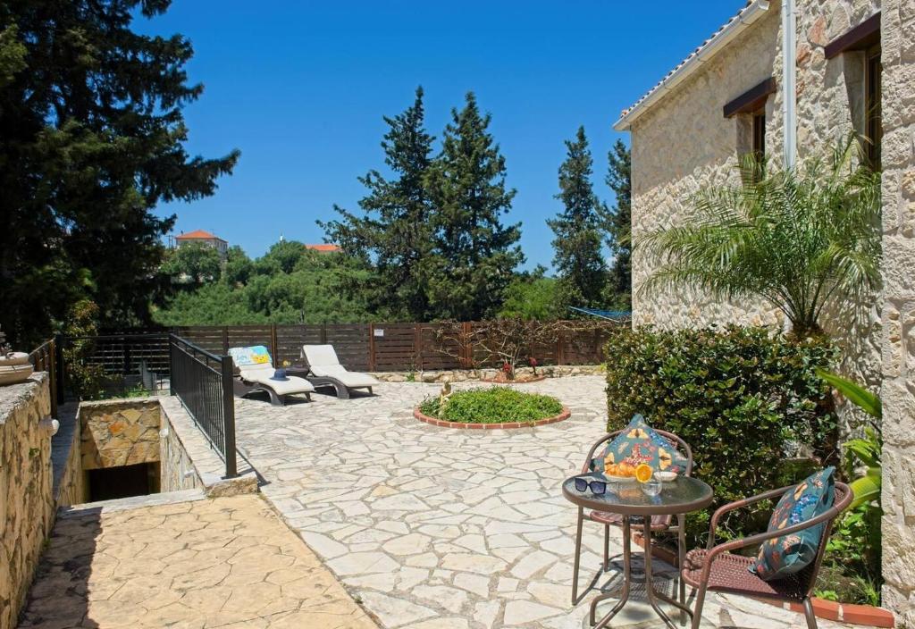 Zahrada ubytování Villa Petalouda Stunning Villa in Tragaki Zante