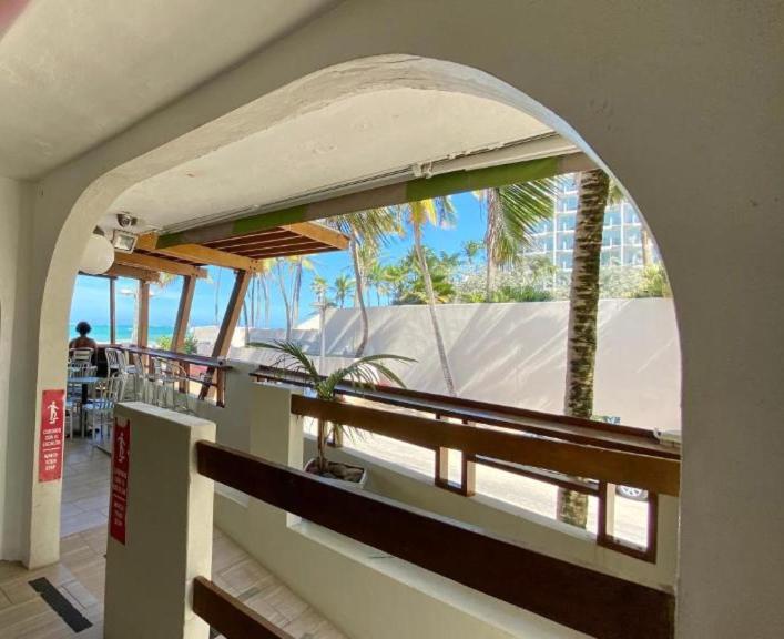 Balkón nebo terasa v ubytování Sandy Beach Hotel
