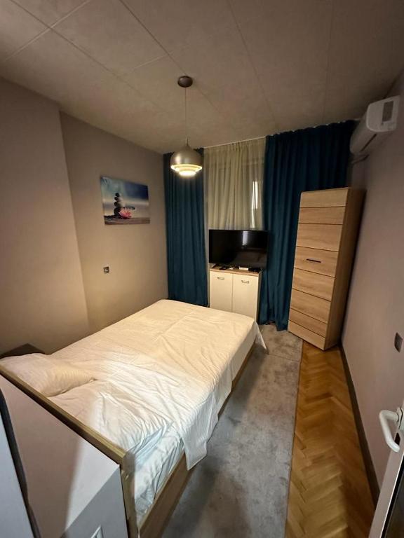 Postel nebo postele na pokoji v ubytování Lux apartments Top center
