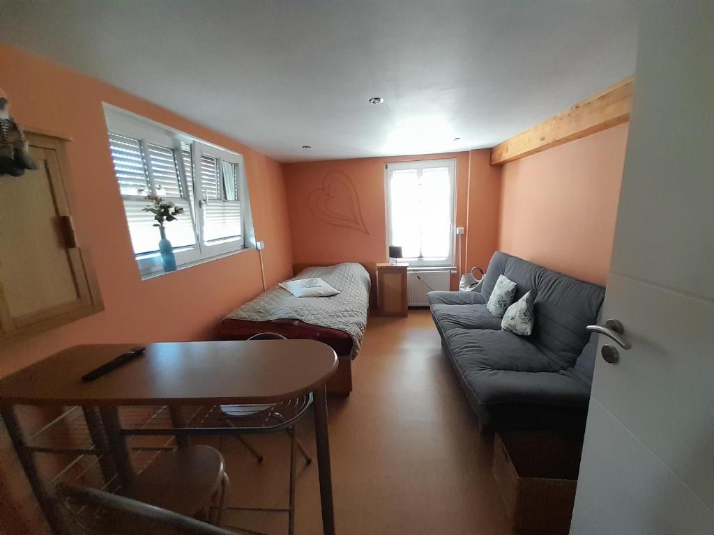 Posezení v ubytování Ferienwohnung Camino
