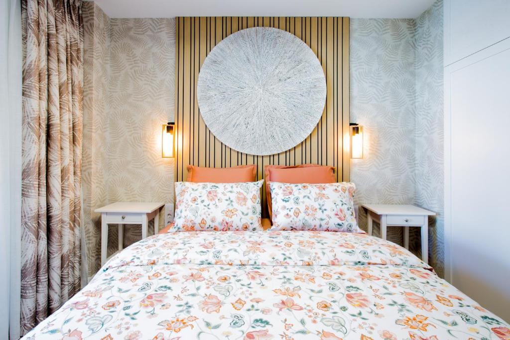 Кровать или кровати в номере Luxury Palm Tenerife