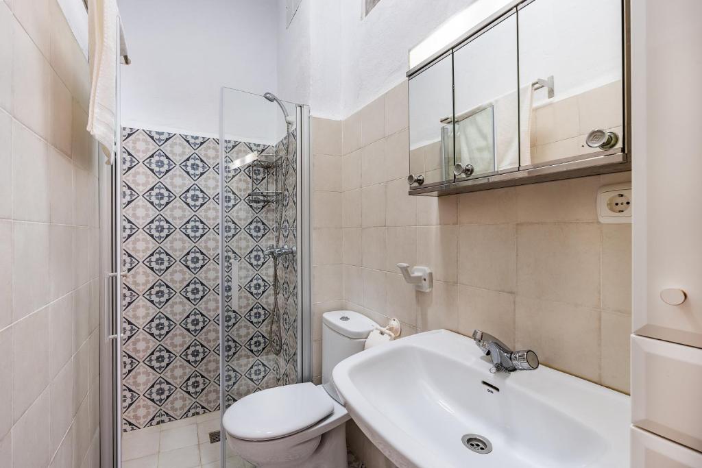 Kúpeľňa v ubytovaní Casa Amelia y Juan de Dios