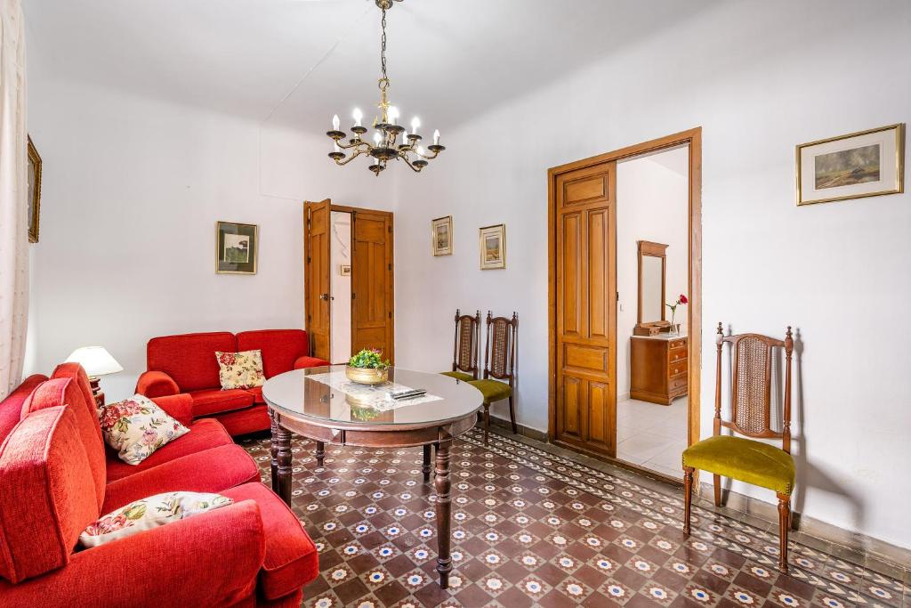 Posedenie v ubytovaní Casa Amelia y Juan de Dios