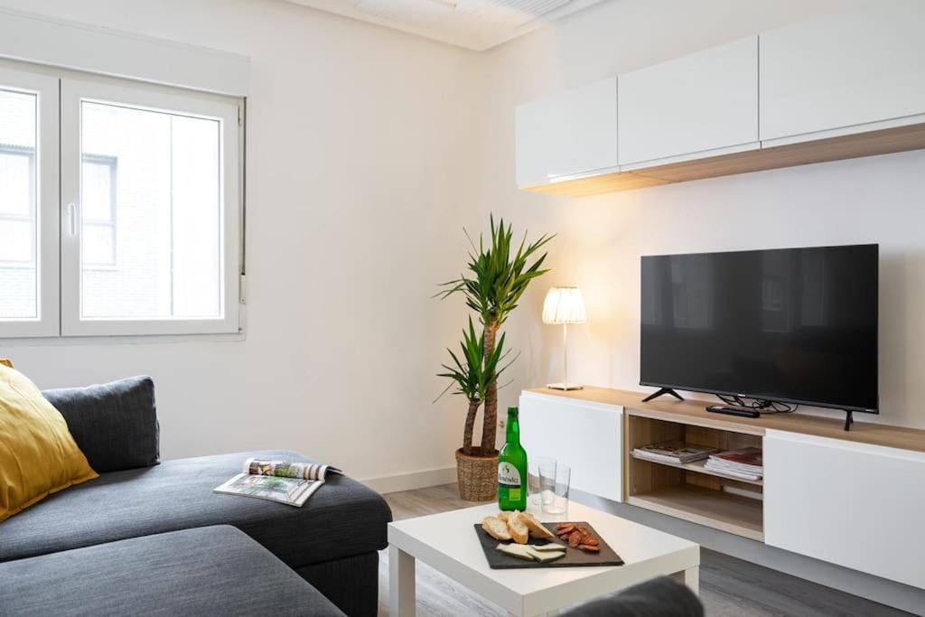 TV a/nebo společenská místnost v ubytování Apartamento San José