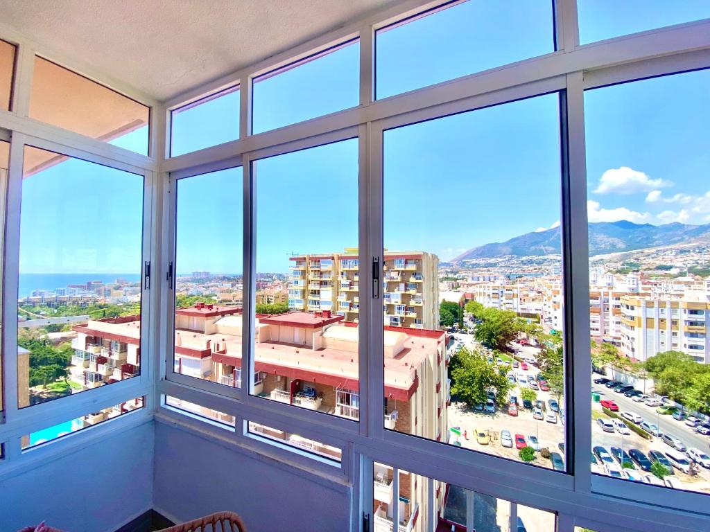 Nespecifikovaný výhled na hory nebo výhled na hory při pohledu z apartmánu