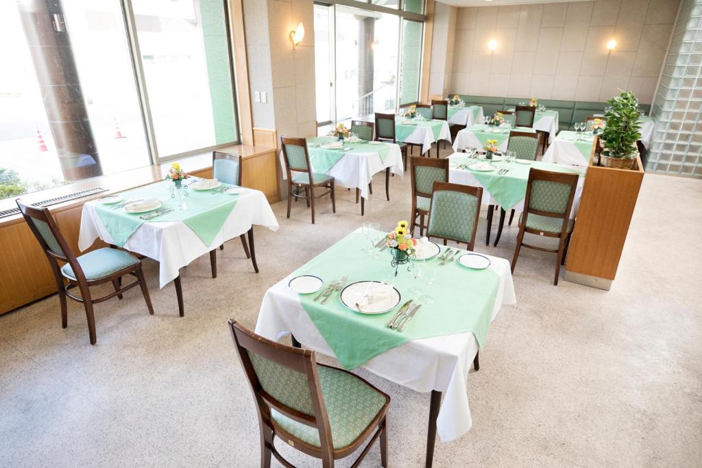 Restaurace v ubytování Yokote Central Hotel