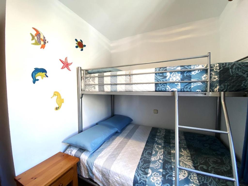 Posteľ alebo postele v izbe v ubytovaní 22102 Estel