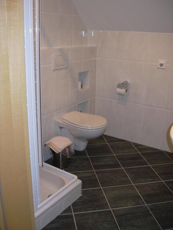 Koupelna v ubytování Weingut Gästezimmer Gruber