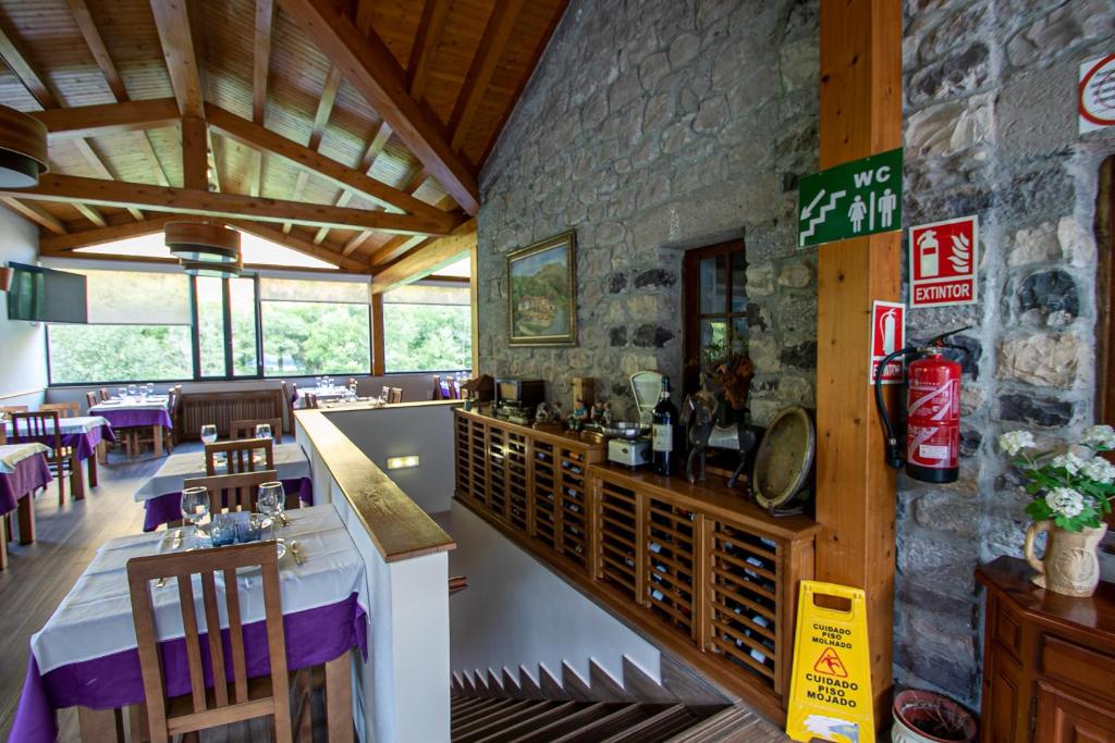 Restaurace v ubytování La Casona de Rey