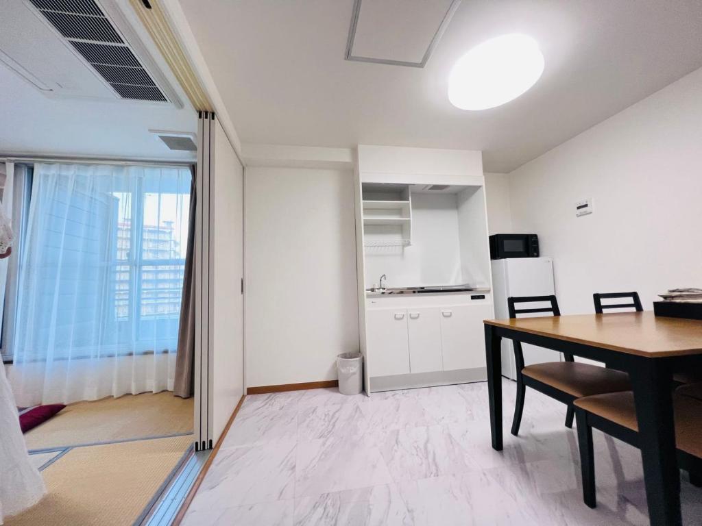 Kuchyň nebo kuchyňský kout v ubytování Esperanza Resort Atami-エスペランサリゾート熱海