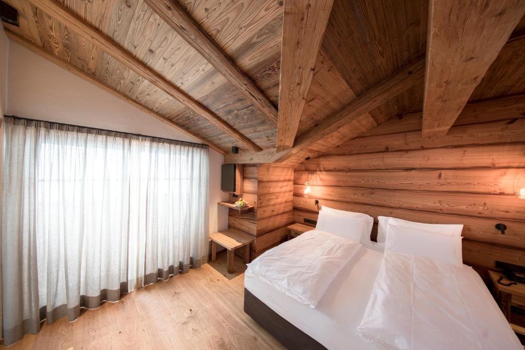 Rifugio Saleiにあるベッド