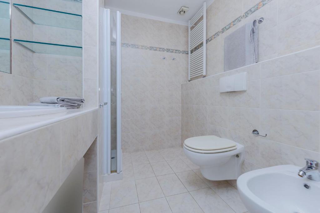 Koupelna v ubytování Residence Villa Ada E203