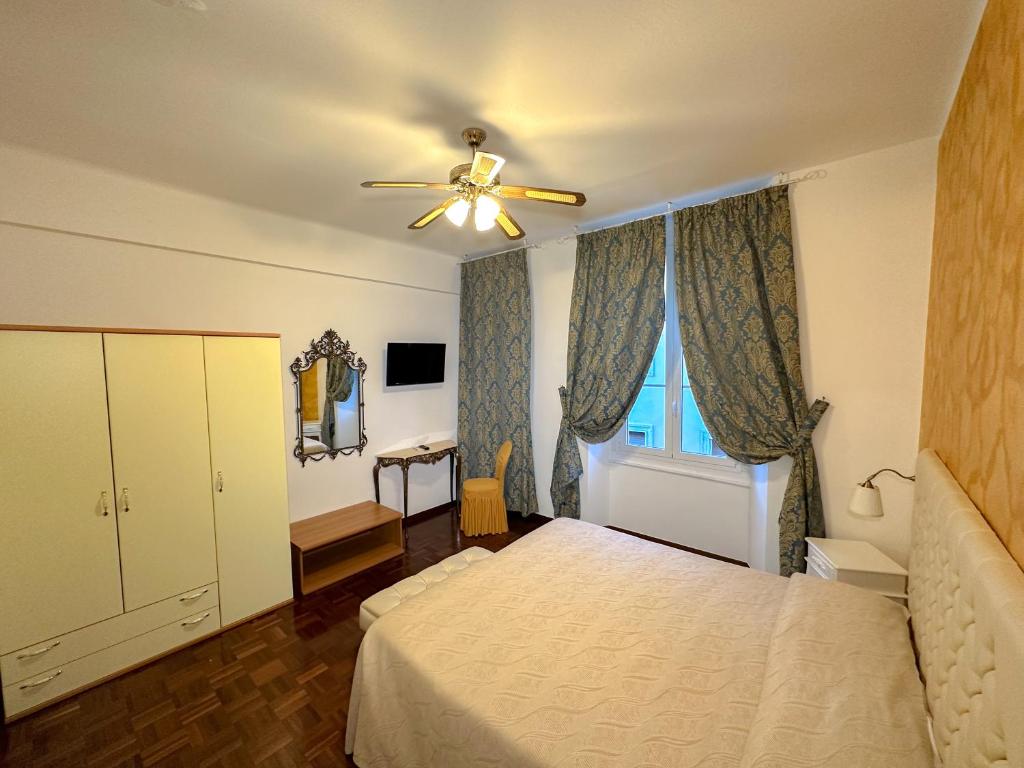 Postel nebo postele na pokoji v ubytování Hotel Dell'Orto