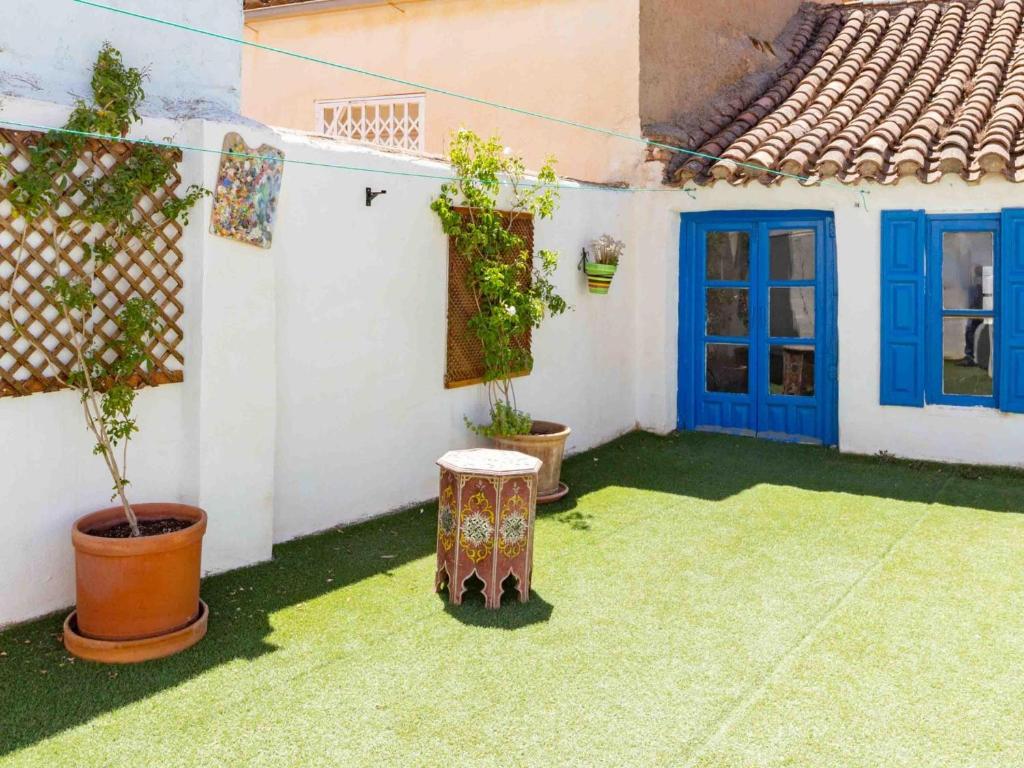 Ogród w obiekcie Casa El Sarük