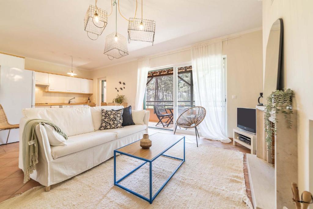 Posezení v ubytování Apartment Pedro