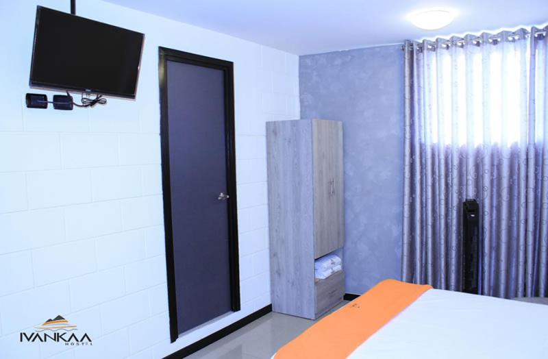 Postel nebo postele na pokoji v ubytování Ivankaa Hostel