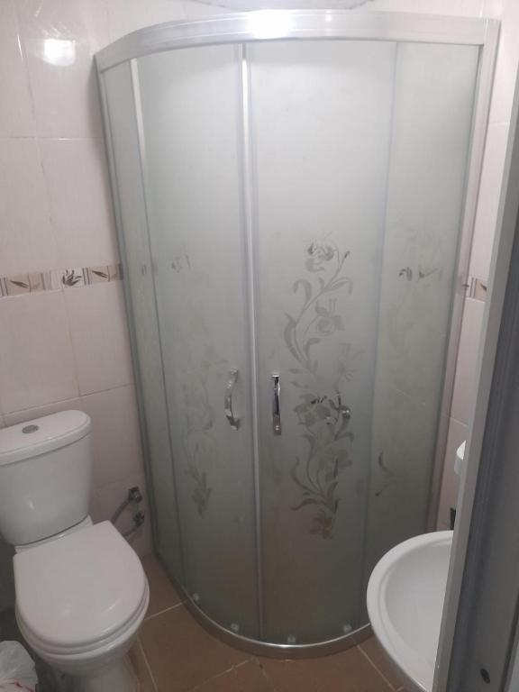 Koupelna v ubytování Bereket traveler Hotel