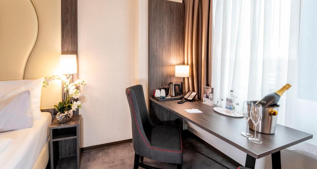Nápoje v ubytování Best Western Plaza Hotel Mannheim