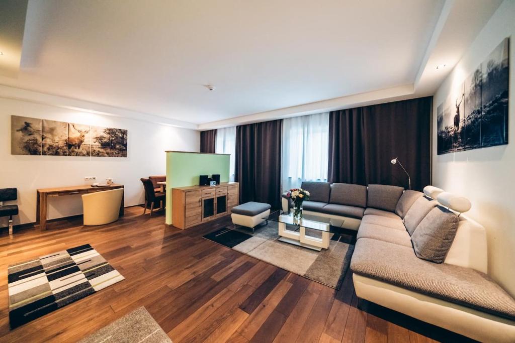Posezení v ubytování Aktivhotel Wildschütz