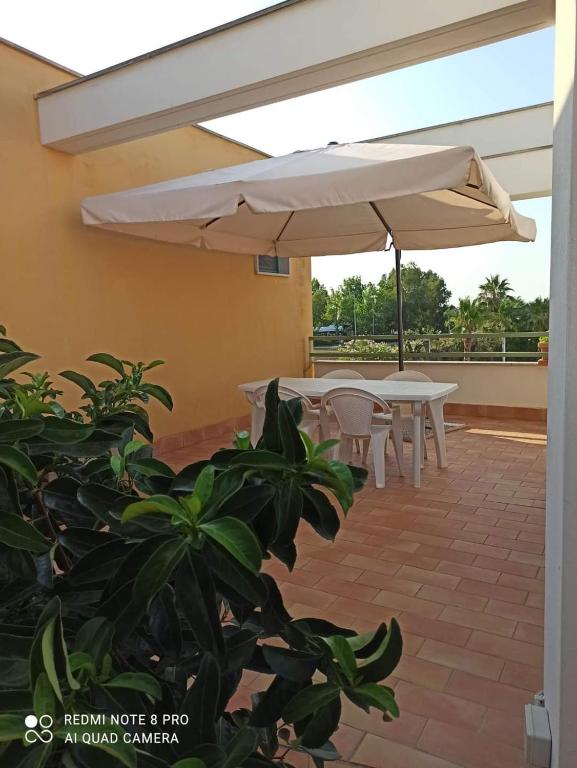 Balkón nebo terasa v ubytování Pitagora Residence
