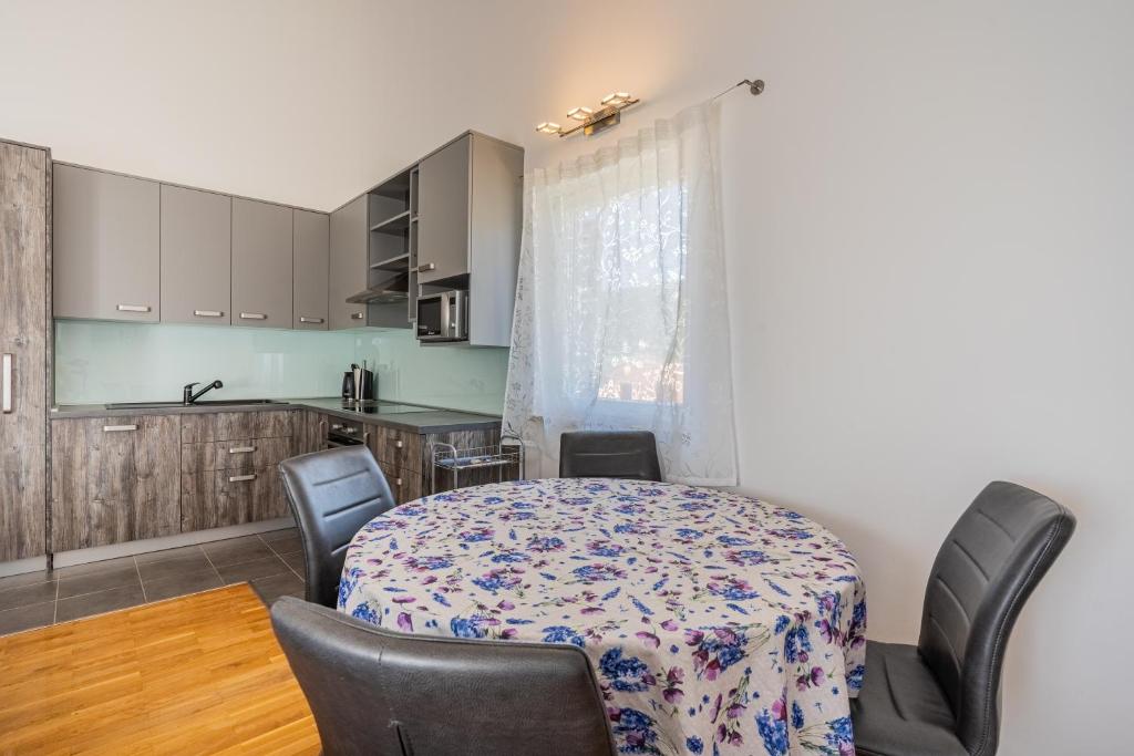 Kuchyňa alebo kuchynka v ubytovaní Apartman Atika