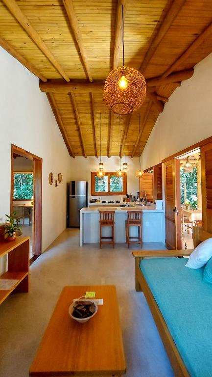 Kuchyň nebo kuchyňský kout v ubytování Vila dos Macacos Trancoso