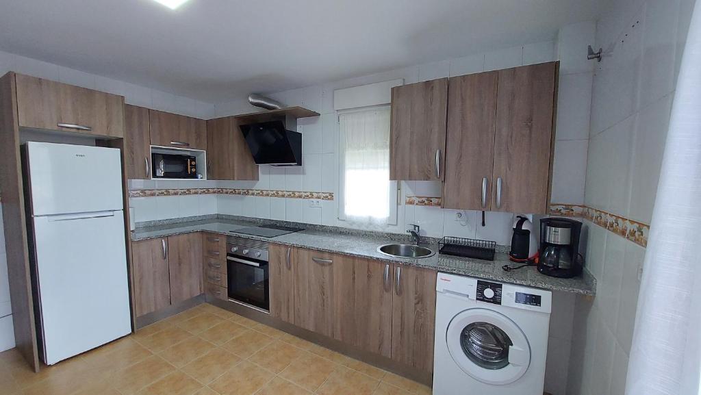 Kuchyň nebo kuchyňský kout v ubytování sweethome el cerro