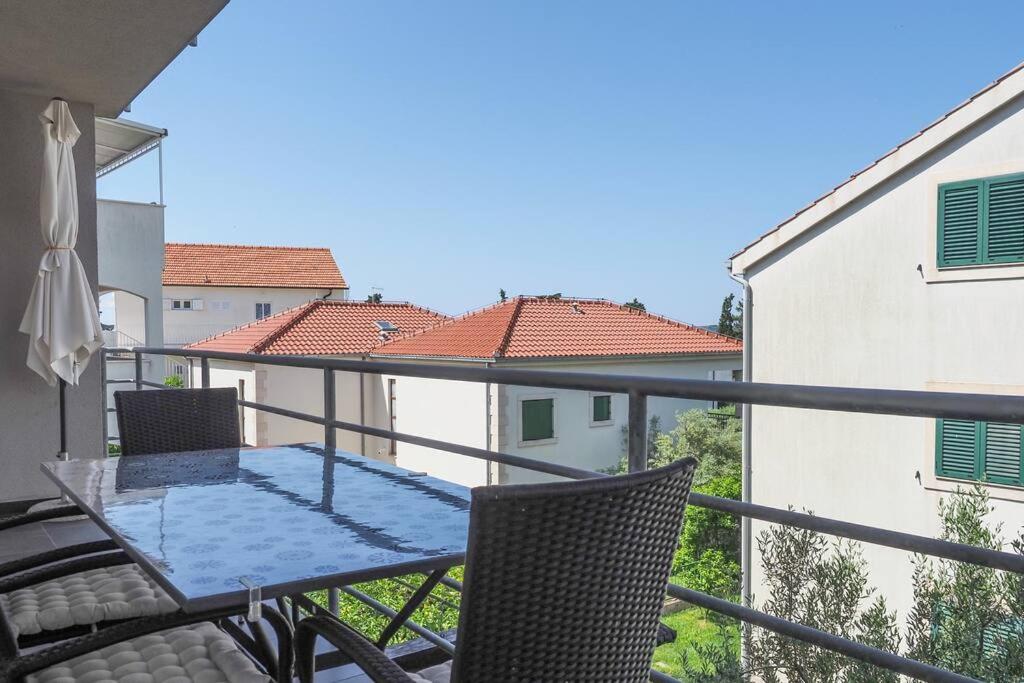Balkon lub taras w obiekcie Komforan apartman 2+2