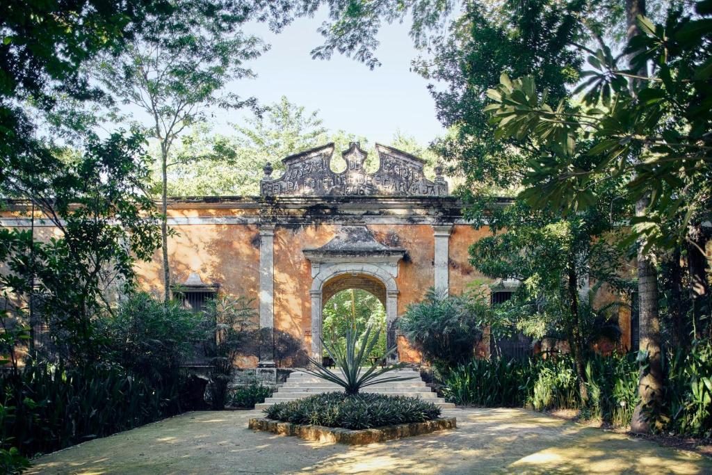 Zahrada ubytování Hacienda Uayamon