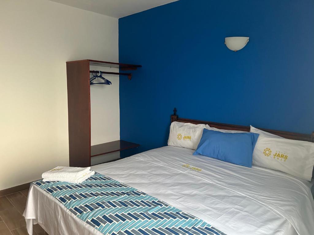 Postel nebo postele na pokoji v ubytování Hotel Jar8 Bule