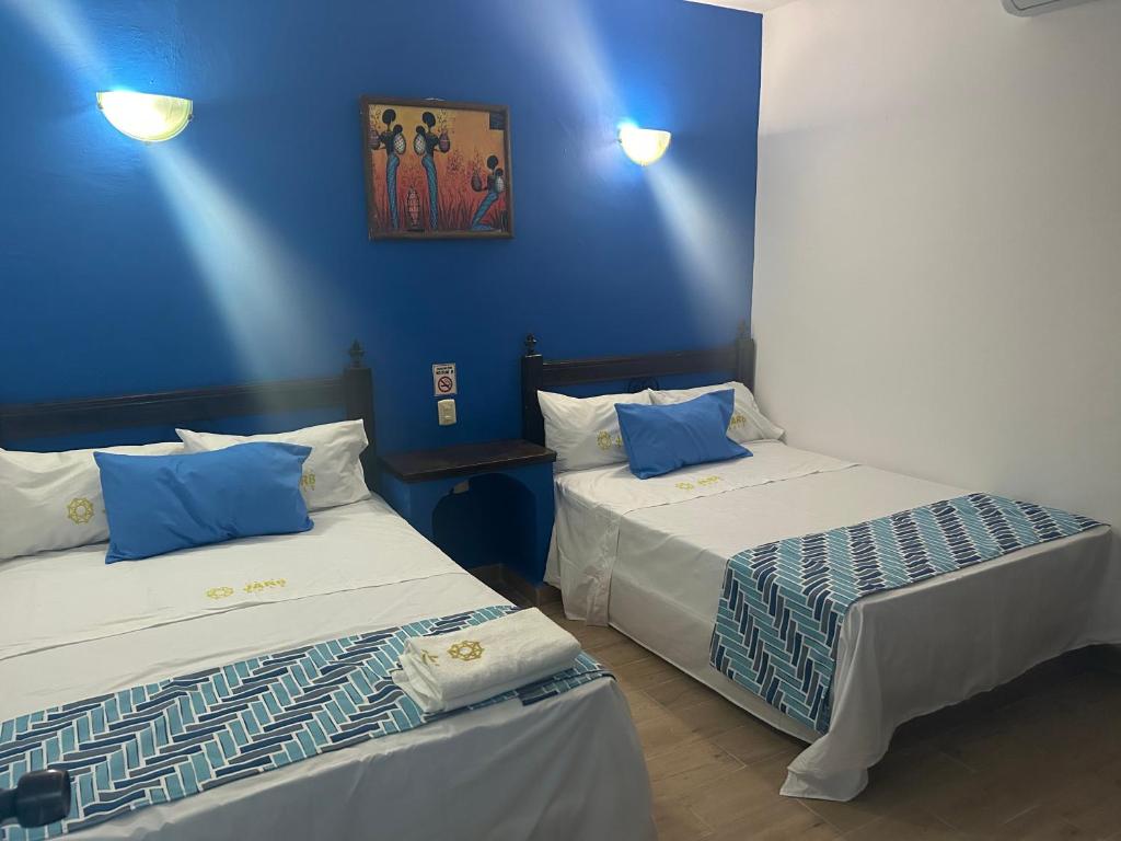 Postel nebo postele na pokoji v ubytování Hotel Jar8 Bule