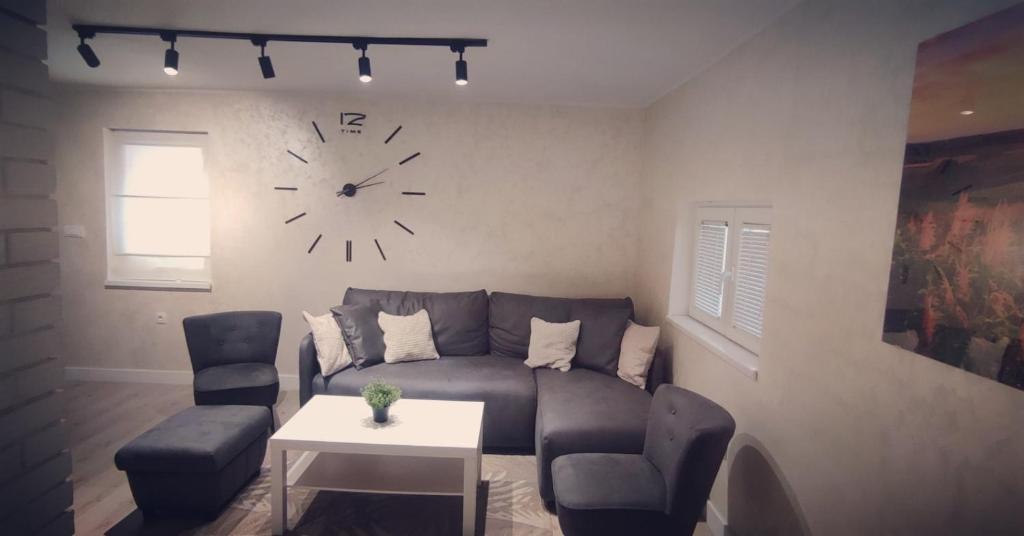 Posezení v ubytování Boom House Fruska Gora