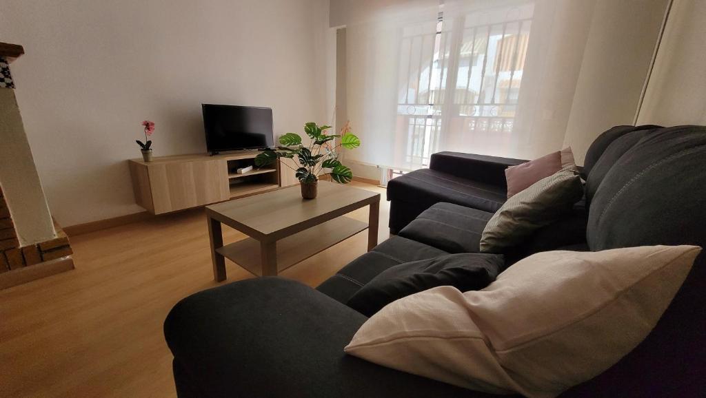 TV a/nebo společenská místnost v ubytování El encanto de Aguadulce