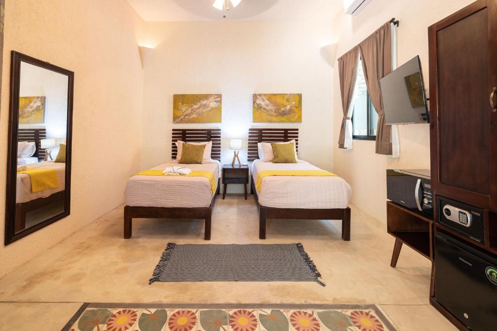 Casa Dos Lirios Hotel Boutique - Delüks Dört Kişilik Oda